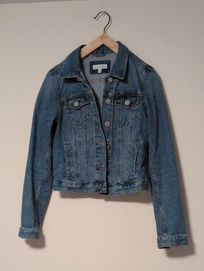 Loft Medium Blue Denim Jacket